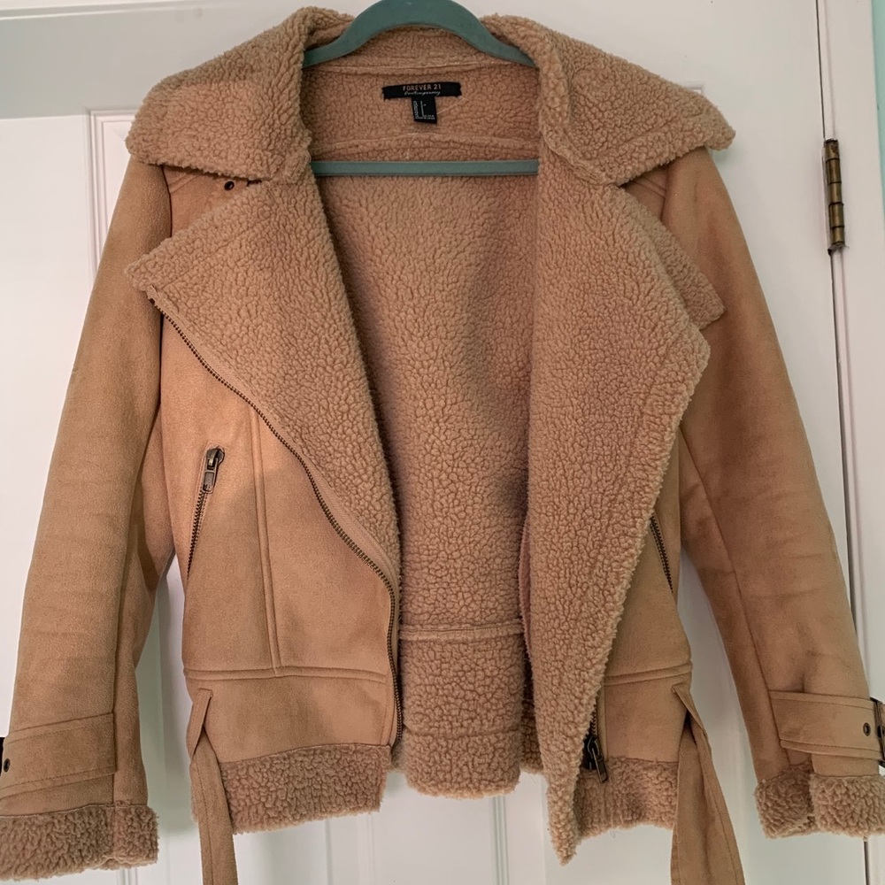 Adorable Biker/ Teddy Jacket